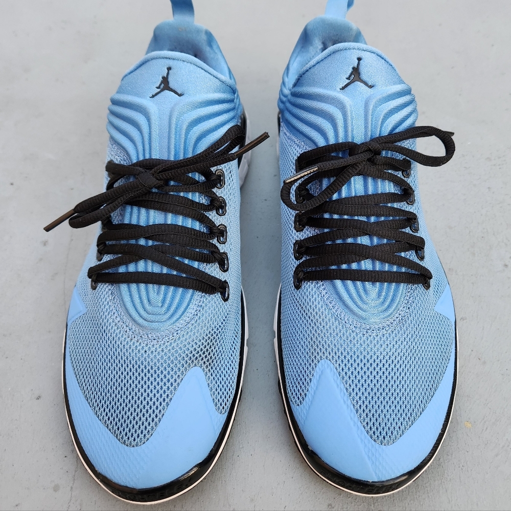 NIKE JORDAN FLIGHT FLEX TRAINER LEGEND BLUE-BLACK-WHITE SZ 13 [654268-405]